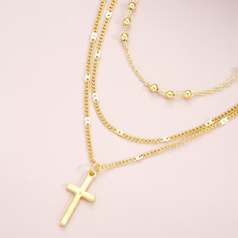 Golden Grace Stacking Necklace